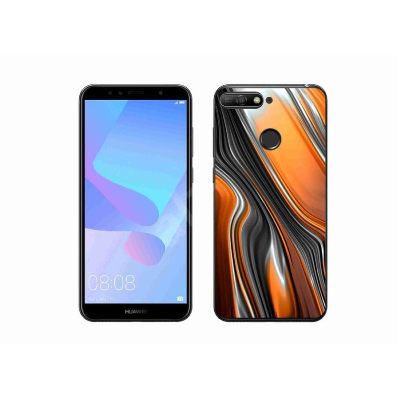Gelový kryt mmCase na mobil Huawei Y6 Prime (2018) - abstrakt 3