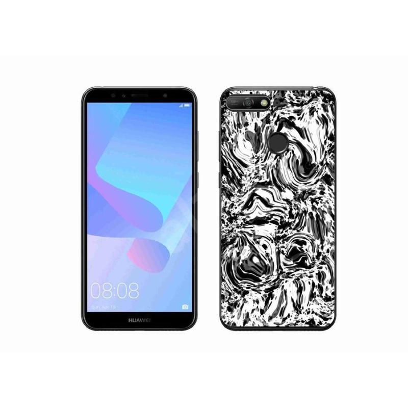 Gelový kryt mmCase na mobil Huawei Y6 Prime (2018) - abstrakt 4