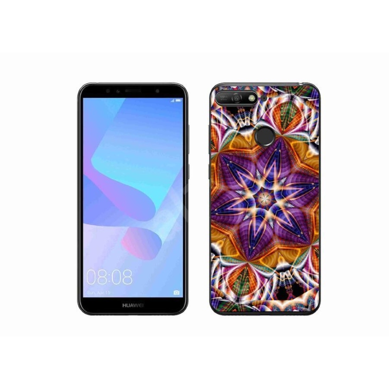 Gelový kryt mmCase na mobil Huawei Y6 Prime (2018) - abstrakt 6