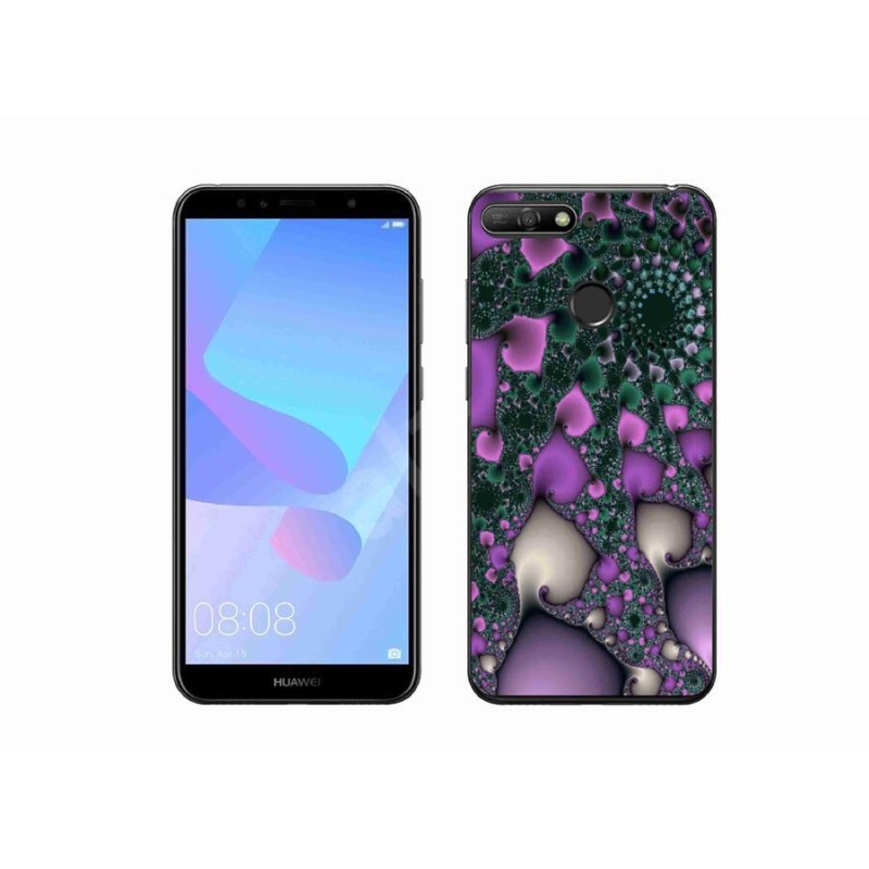 Gelový kryt mmCase na mobil Huawei Y6 Prime (2018) - abstrakt 7