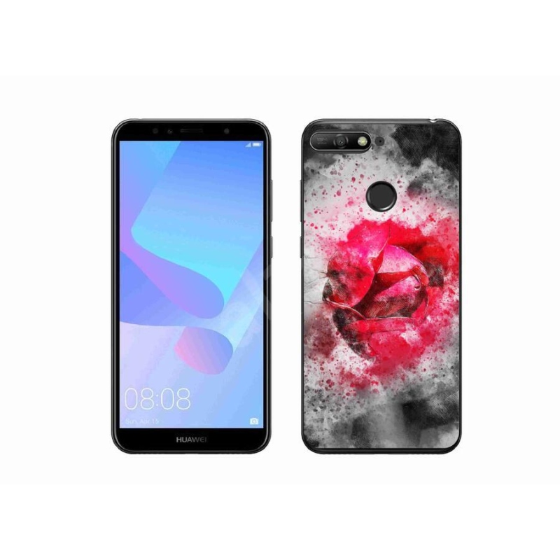 Gelový kryt mmCase na mobil Huawei Y6 Prime (2018) - abstrakt 9