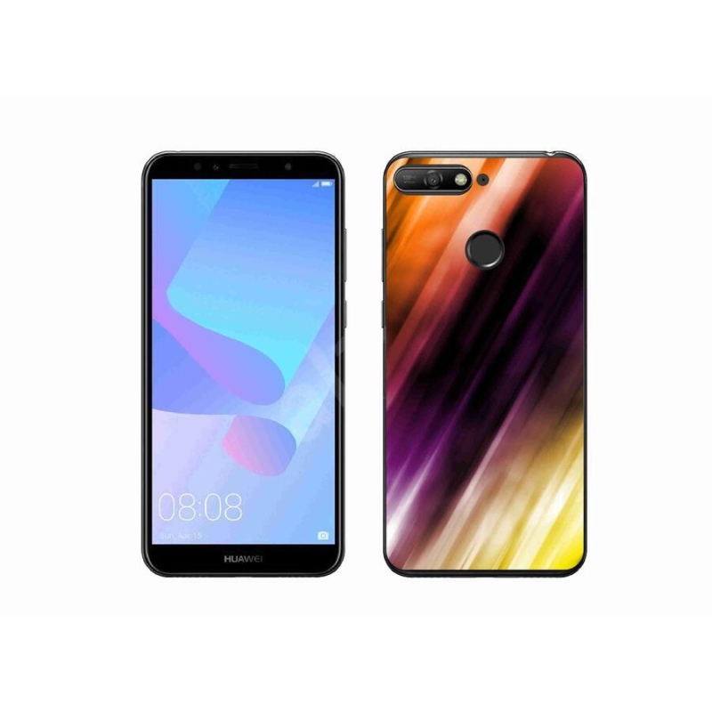 Gelový kryt mmCase na mobil Huawei Y6 Prime 2018 - abstraktní vzor 5