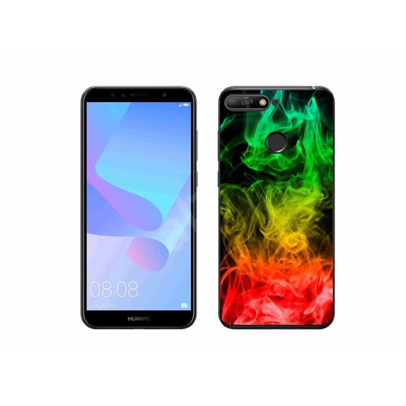 Gelový kryt mmCase na mobil Huawei Y6 Prime 2018 - abstraktní vzor 7