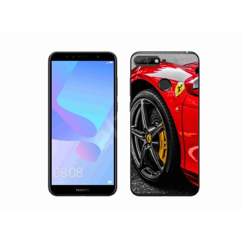 Gelový kryt mmCase na mobil Huawei Y6 Prime 2018 - auto 1