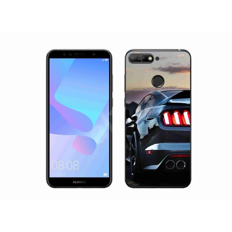 Gelový kryt mmCase na mobil Huawei Y6 Prime (2018) - auto 7