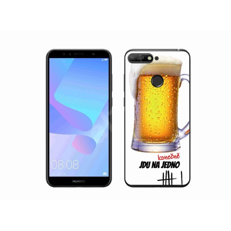 Gelový kryt mmCase na mobil Huawei Y6 Prime 2018 - jdu na jedno