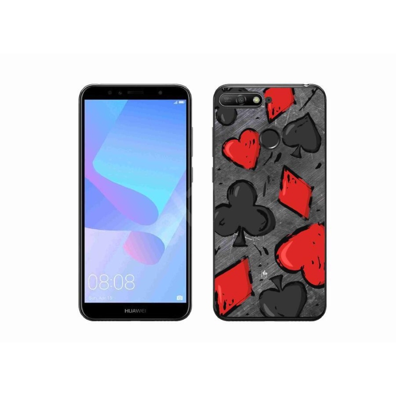Gelový kryt mmCase na mobil Huawei Y6 Prime (2018) - karta 1