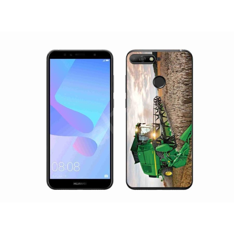 Gelový kryt mmCase na mobil Huawei Y6 Prime (2018) - kombajn