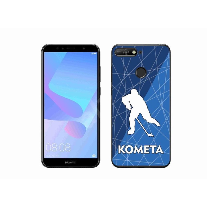 Gelový kryt mmCase na mobil Huawei Y6 Prime (2018) - Kometa