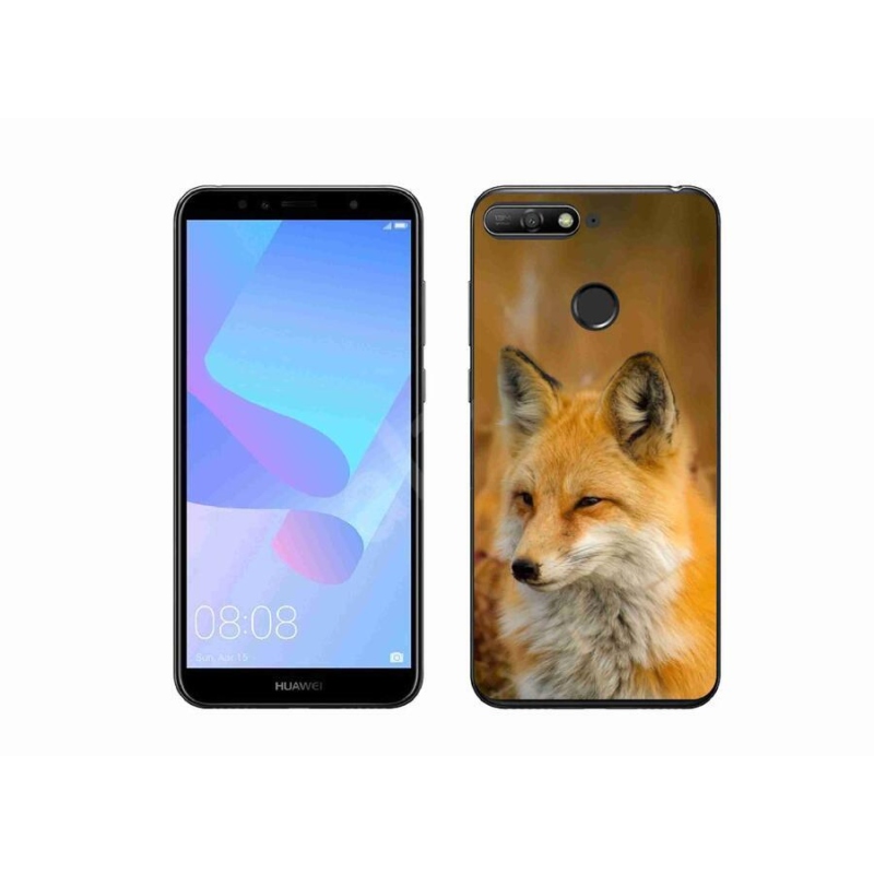 Gelový kryt mmCase na mobil Huawei Y6 Prime 2018 - liška