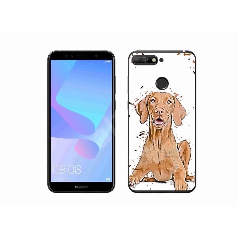 Gelový kryt mmCase na mobil Huawei Y6 Prime (2018) - maďar