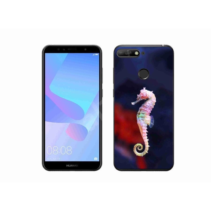 Gelový kryt mmCase na mobil Huawei Y6 Prime (2018) - mořský koník