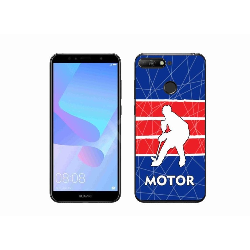 Gelový kryt mmCase na mobil Huawei Y6 Prime (2018) - Motor