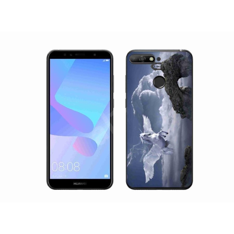 Gelový kryt mmCase na mobil Huawei Y6 Prime (2018) - pegas