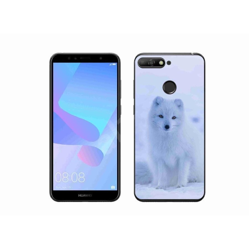 Gelový kryt mmCase na mobil Huawei Y6 Prime 2018 - polární liška