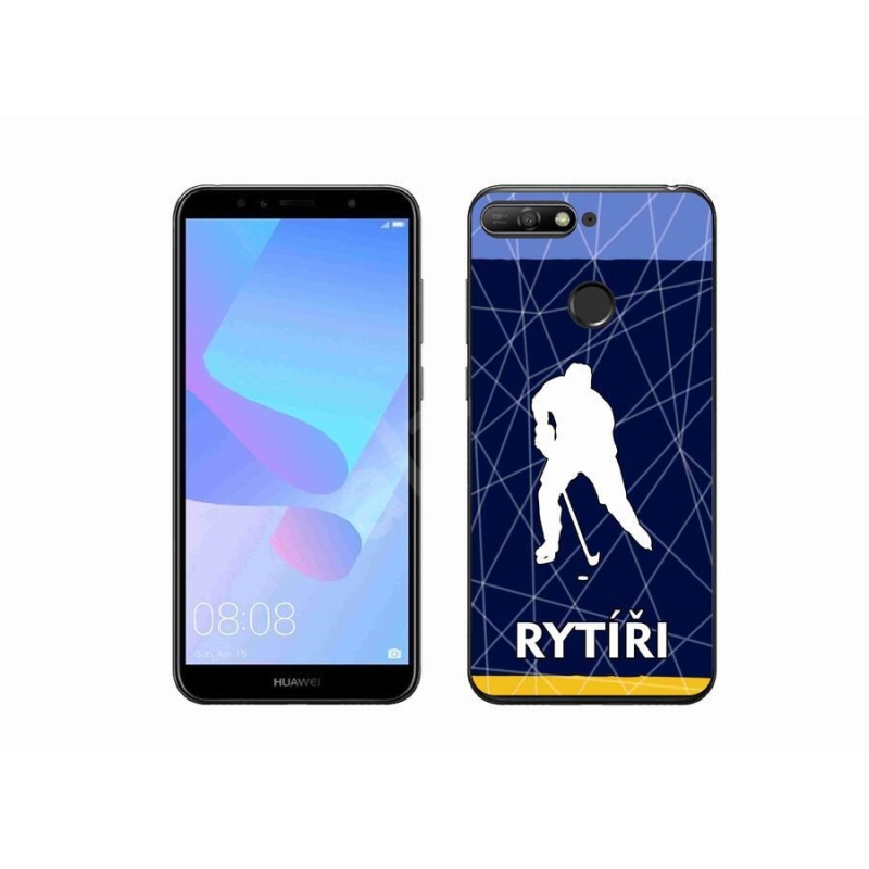 Gelový kryt mmCase na mobil Huawei Y6 Prime (2018) - Rytíři