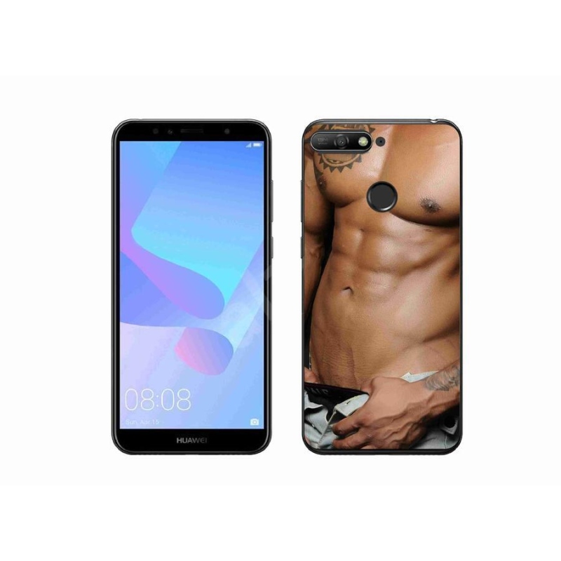 Gelový kryt mmCase na mobil Huawei Y6 Prime (2018) - sexy muž