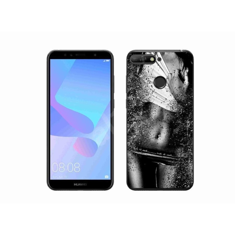 Gelový kryt mmCase na mobil Huawei Y6 Prime (2018) - sexy žena 1
