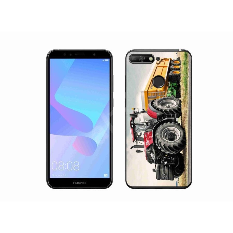 Gelový kryt mmCase na mobil Huawei Y6 Prime (2018) - traktor 3