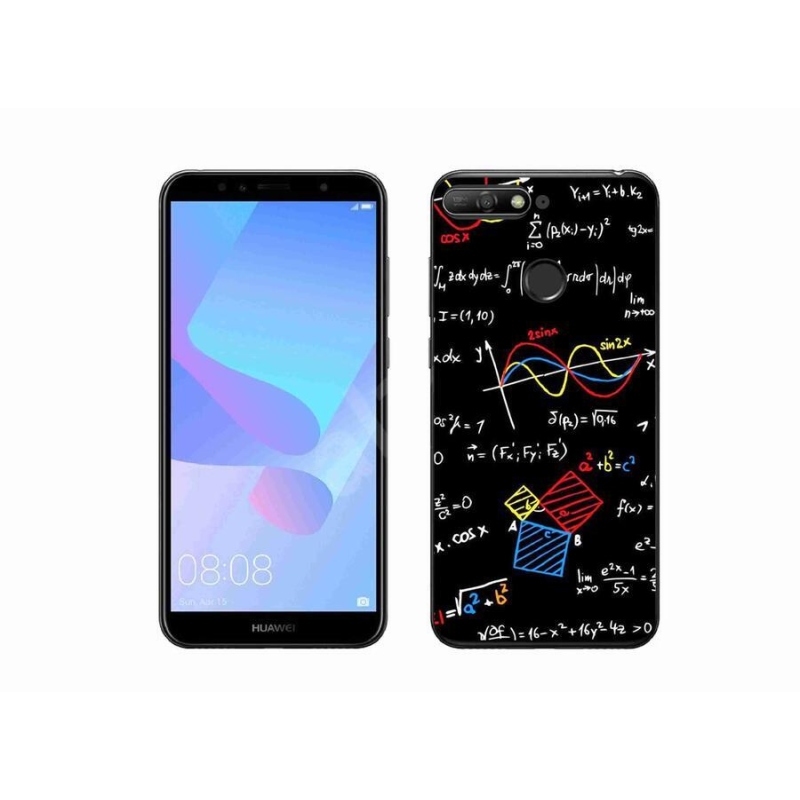 Gelový kryt mmCase na mobil Huawei Y6 Prime (2018) - vzorečky