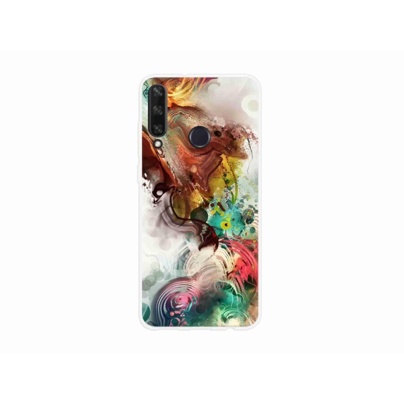 Gelový kryt mmCase na mobil Huawei Y6p - abstrakt 1