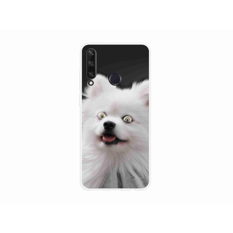 Gelový kryt mmCase na mobil Huawei Y6p - bílý špic
