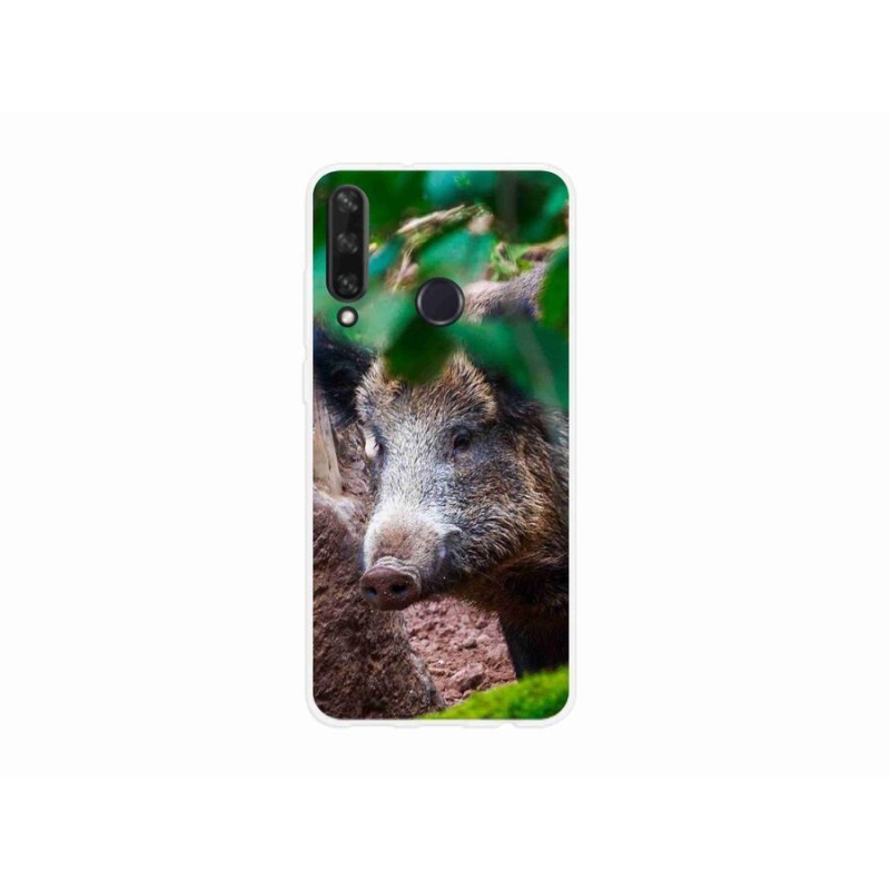 Gelový kryt mmCase na mobil Huawei Y6p - divoké prase