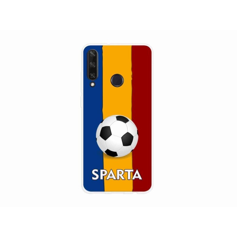 Gelový kryt mmCase na mobil Huawei Y6p - fotbal 1