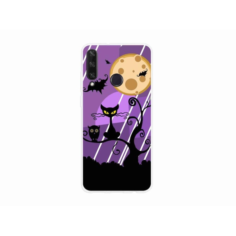 Gelový kryt mmCase na mobil Huawei Y6p - halloween