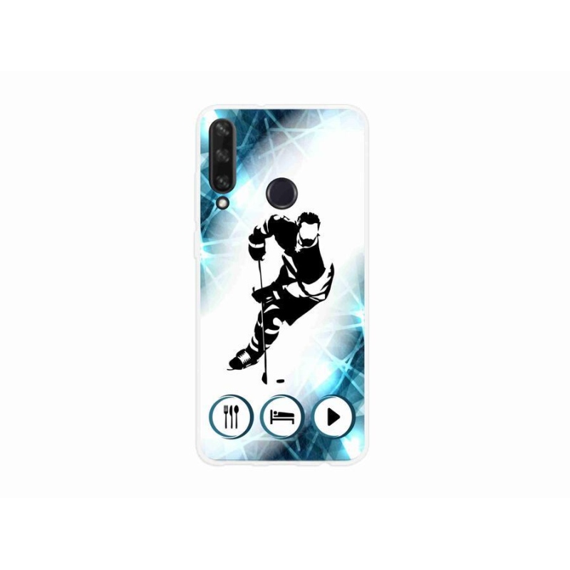 Gelový kryt mmCase na mobil Huawei Y6p - hokej 1
