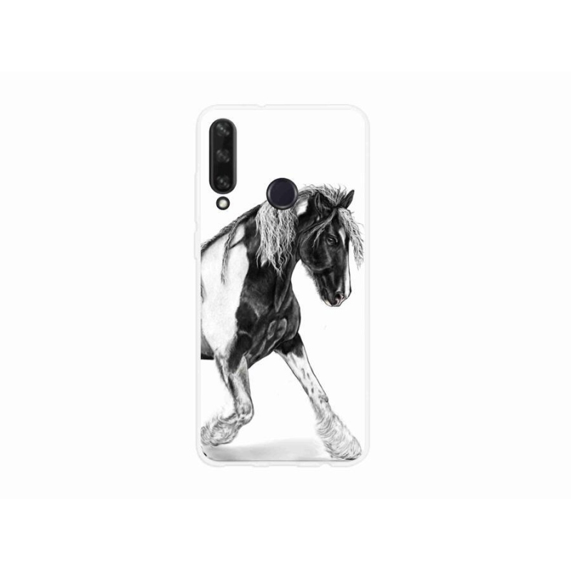 Gelový kryt mmCase na mobil Huawei Y6p - kůň
