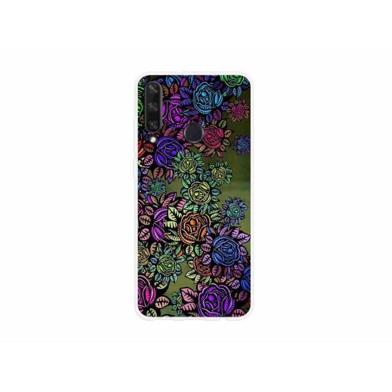 Gelový kryt mmCase na mobil Huawei Y6p - květiny 6