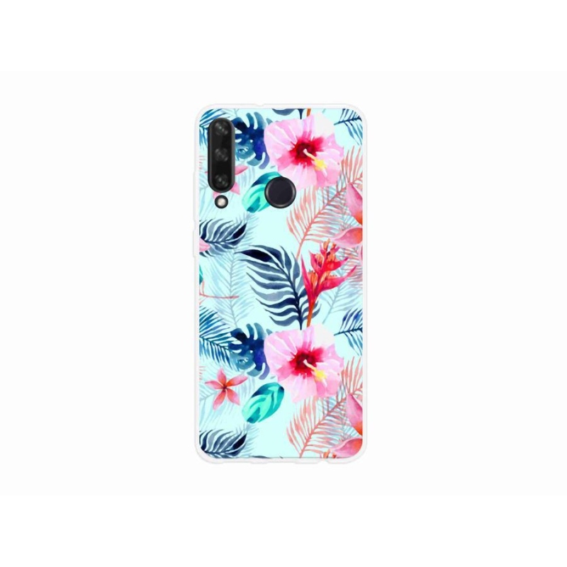 Gelový kryt mmCase na mobil Huawei Y6p - květiny