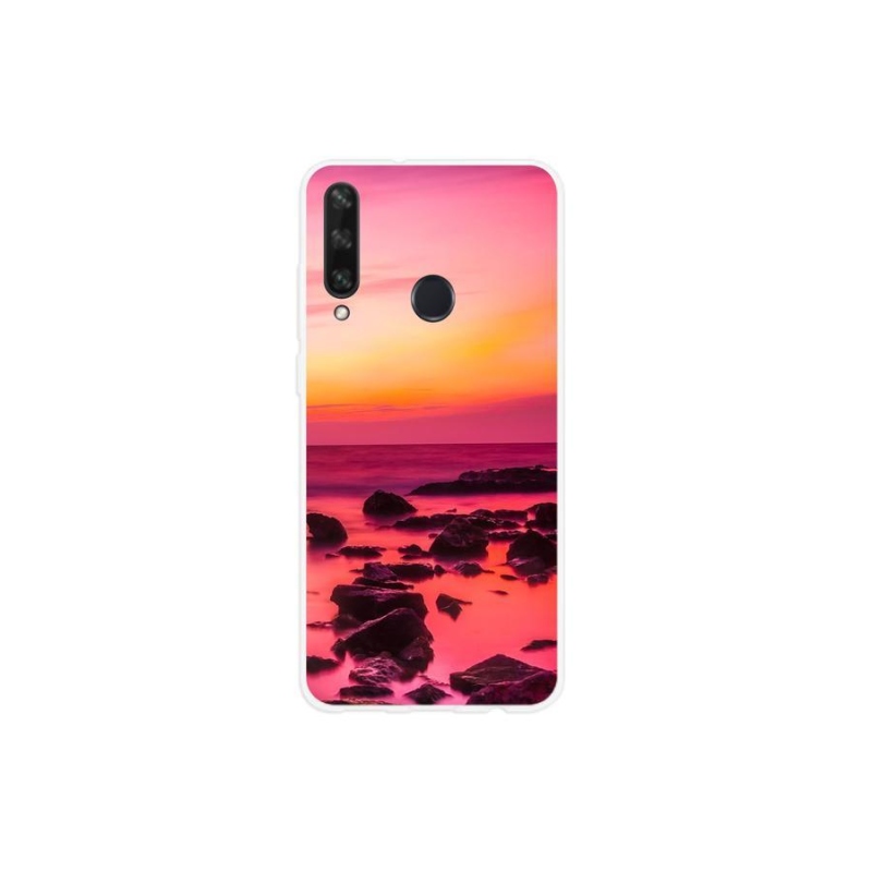 Gelový kryt mmCase na mobil Huawei Y6p - moře a záře