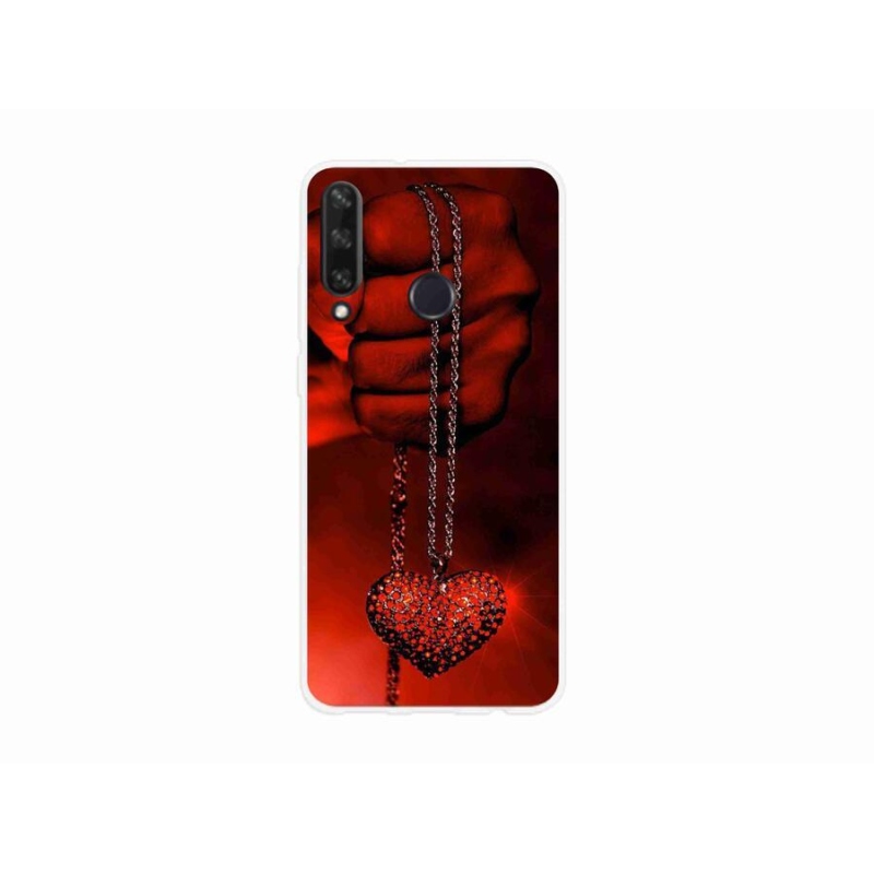Gelový kryt mmCase na mobil Huawei Y6p - náhrdelník