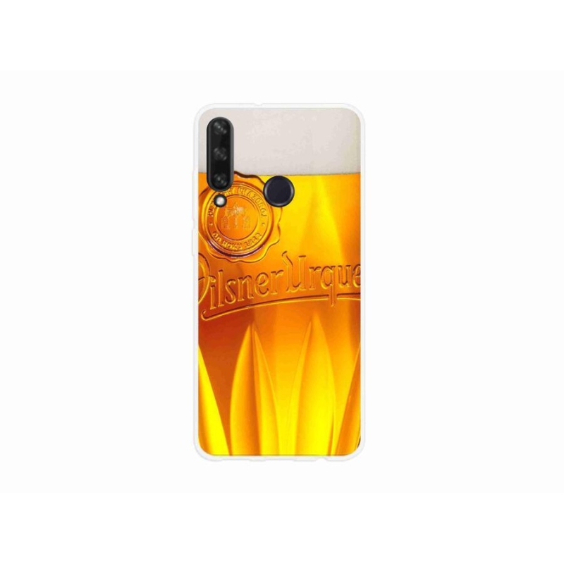 Gelový kryt mmCase na mobil Huawei Y6p - pivo