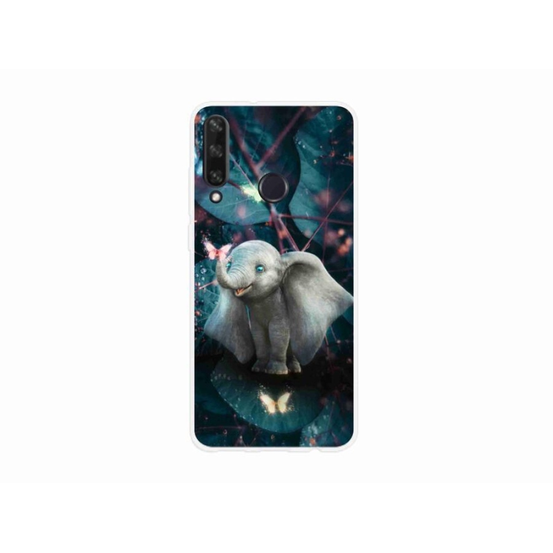 Gelový kryt mmCase na mobil Huawei Y6p - roztomilý slon