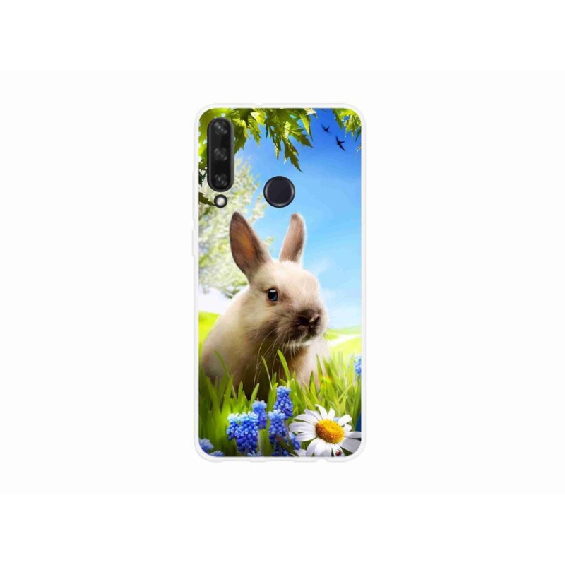 Gelový kryt mmCase na mobil Huawei Y6p - zajíček