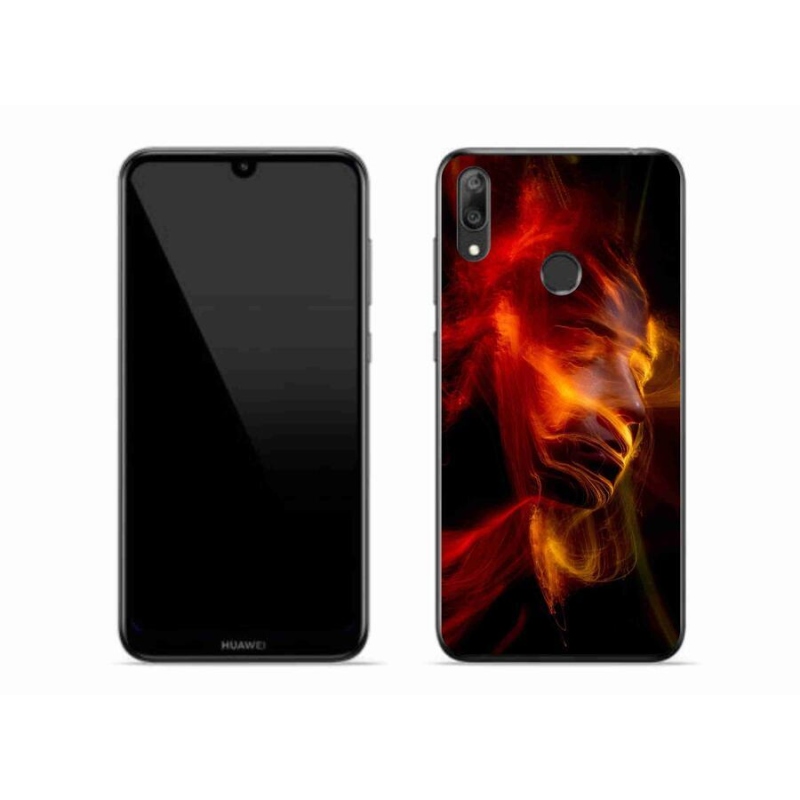 Gelový kryt mmCase na mobil Huawei Y7 (2019) - abstrakt 18