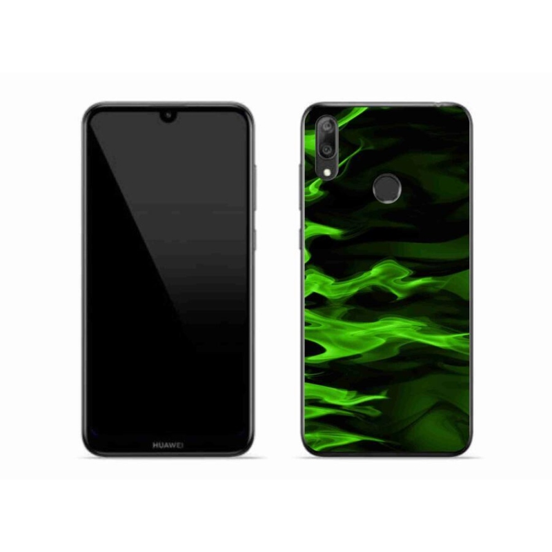 Gelový kryt mmCase na mobil Huawei Y7 (2019) - abstraktní vzor 10