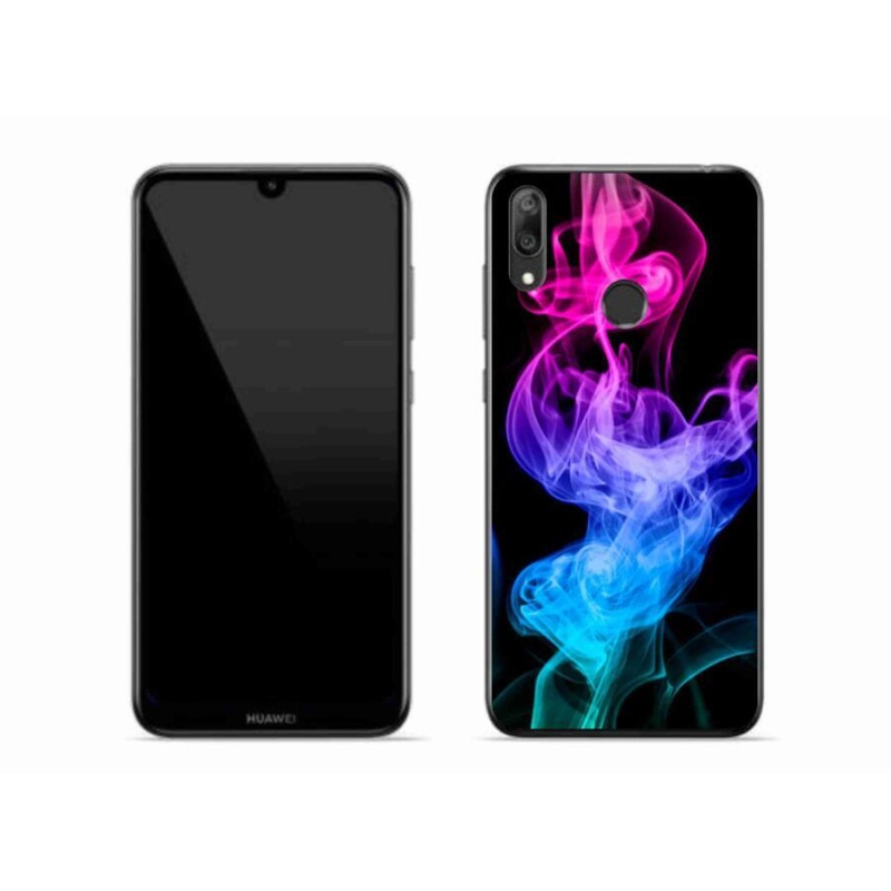 Gelový kryt mmCase na mobil Huawei Y7 (2019) - abstraktní vzor 8