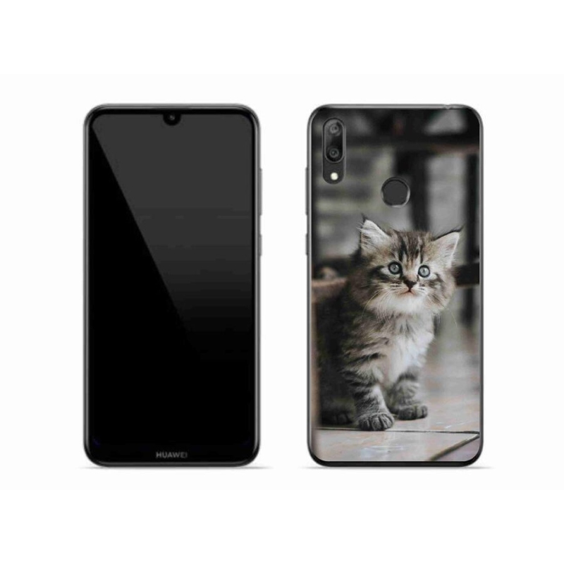 Gelový kryt mmCase na mobil Huawei Y7 (2019) - koťátko