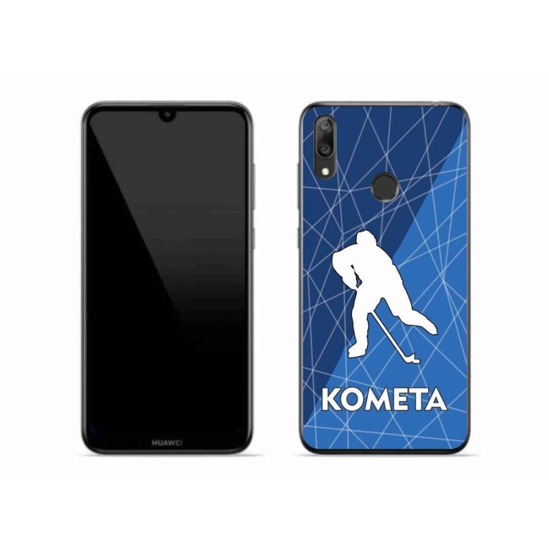 Gelový kryt mmCase na mobil Huawei Y7 (2019) - Kometa