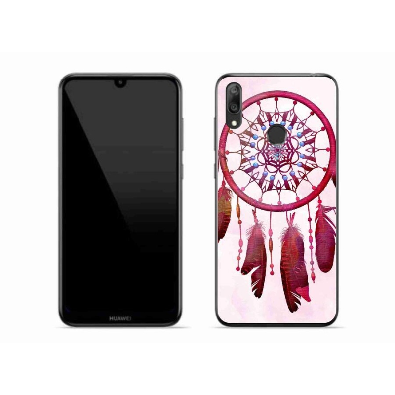 Gelový kryt mmCase na mobil Huawei Y7 (2019) - lapač snů