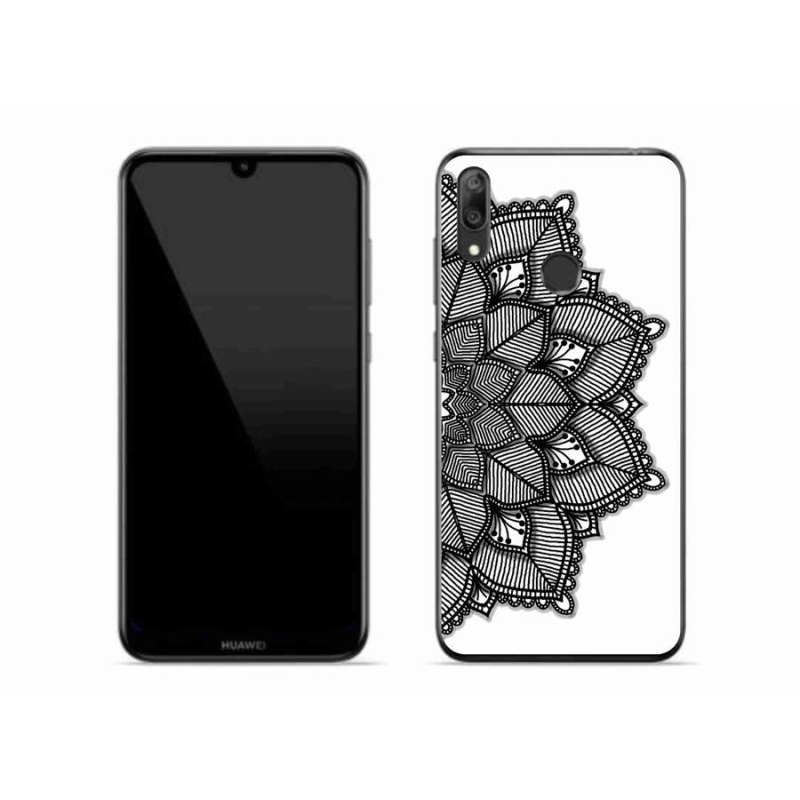 Gelový kryt mmCase na mobil Huawei Y7 (2019) - mandala