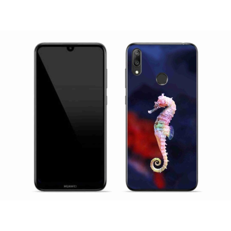 Gelový kryt mmCase na mobil Huawei Y7 (2019) - mořský koník