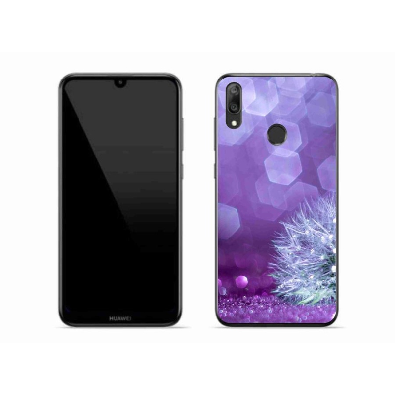 Gelový kryt mmCase na mobil Huawei Y7 (2019) - odkvetlá pampeliška 2