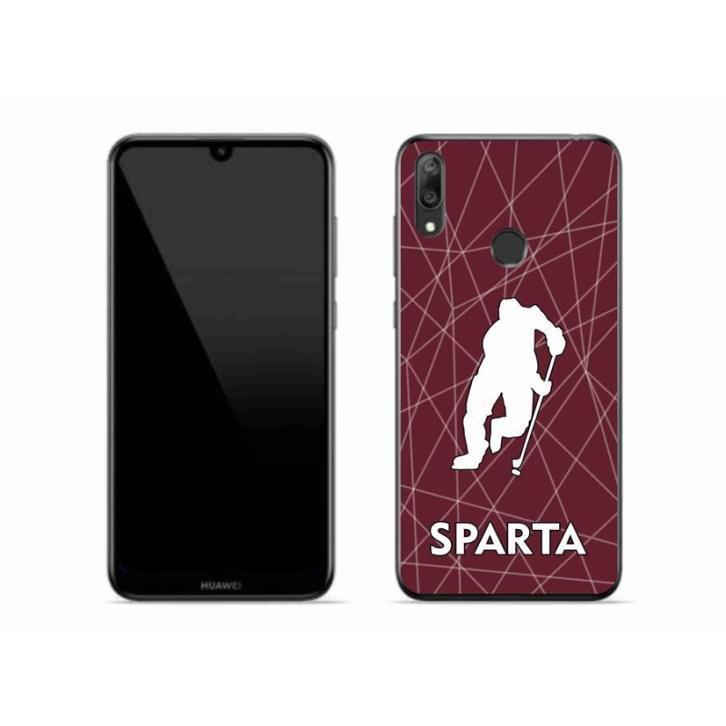 Gelový kryt mmCase na mobil Huawei Y7 (2019) - Sparta