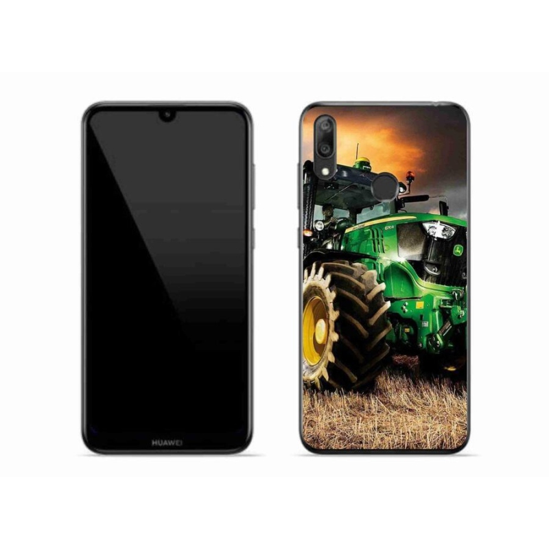 Gelový kryt mmCase na mobil Huawei Y7 (2019) - traktor
