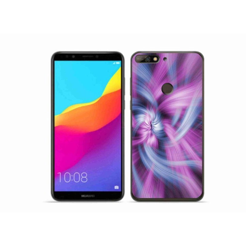 Gelový kryt mmCase na mobil Huawei Y7 Prime (2018) - abstrakt 12